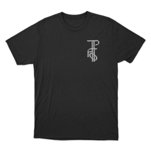 The Place After Logo Unisex T Shirt Black