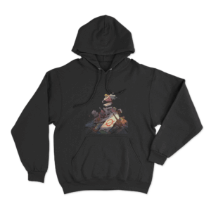 Theyre Only Chasing Safety Cover Unisex Hoodie Black