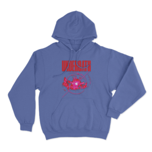 Underoath Live Photo Unisex Hoodie Blue