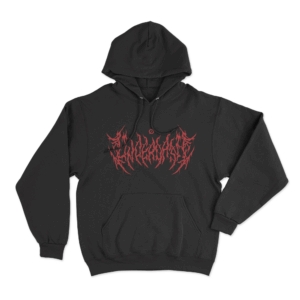 Underoath Metal Logo Unisex Hoodie Black