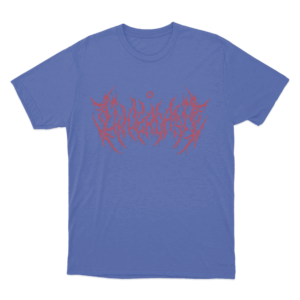 Underoath Metal Logo Unisex T Shirt Blue