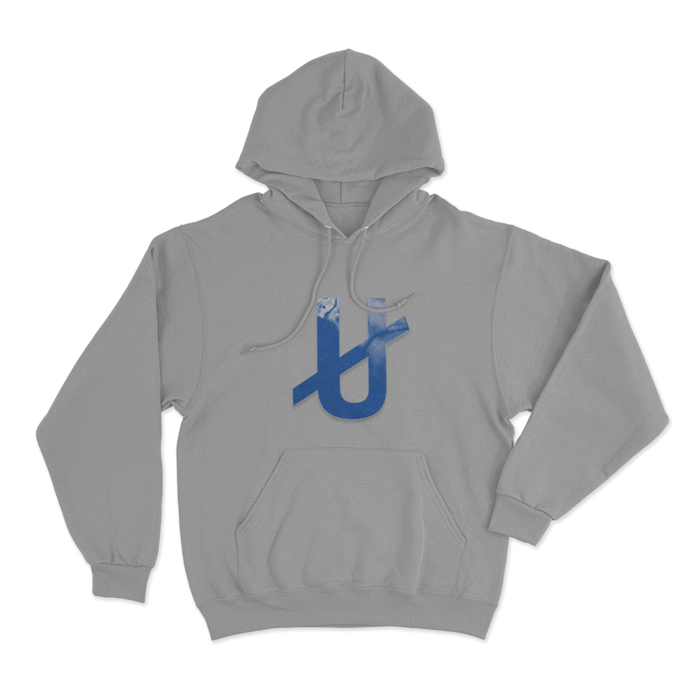 Underoath U Logo Unisex Hoodie Grey Underoath U Logo Unisex Hoodie Grey