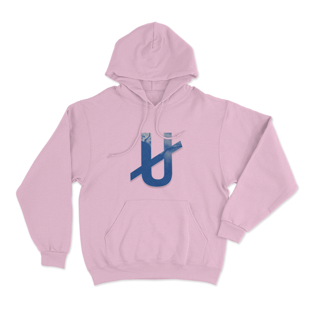 Underoath U Logo Unisex Hoodie Pink Underoath U Logo Unisex Hoodie Pink