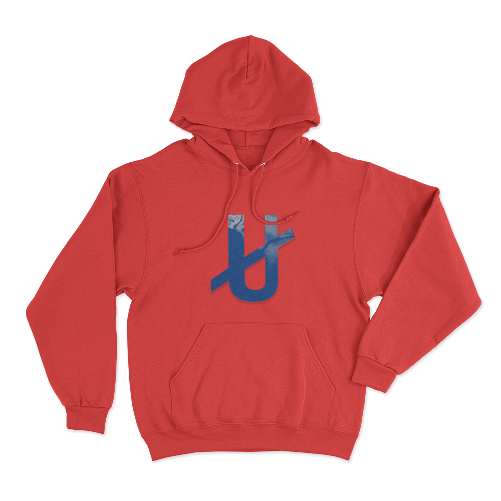 Underoath U Logo Unisex Hoodie Red Underoath U Logo Unisex Hoodie Red