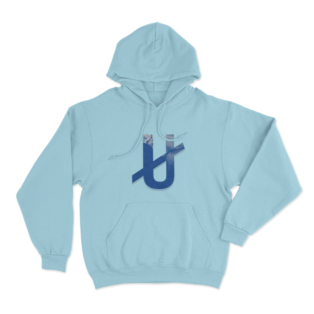 Underoath U Logo Unisex Hoodie Sky Blue Underoath U Logo Unisex Hoodie Sky Blue