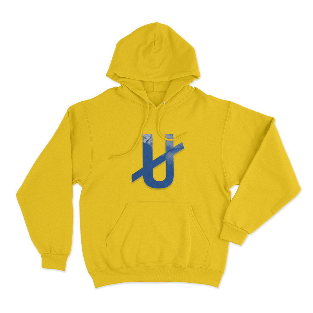 Underoath U Logo Unisex Hoodie Yellow Underoath U Logo Unisex Hoodie Yellow