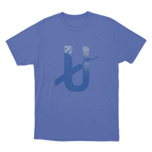 Underoath U Logo Unisex T Shirt Blue