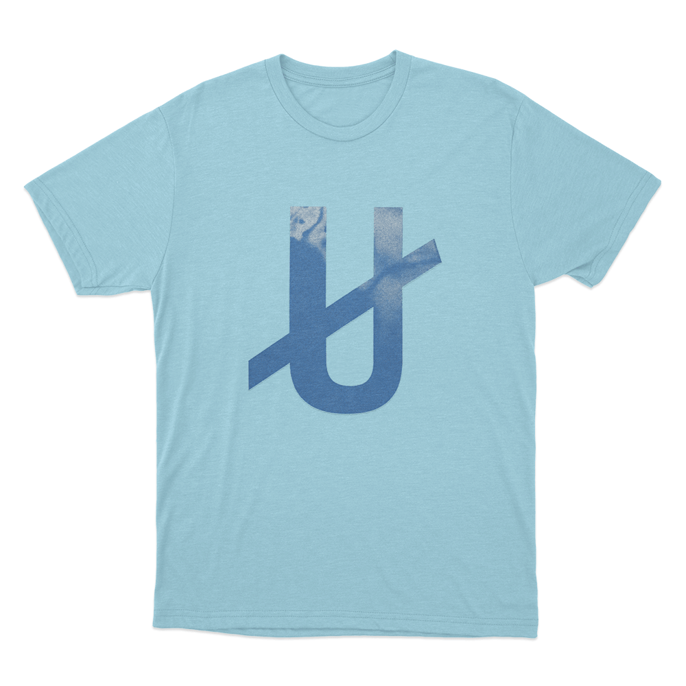 Underoath U Logo Unisex T Shirt Sky Blue Underoath U Logo Unisex T Shirt Sky Blue