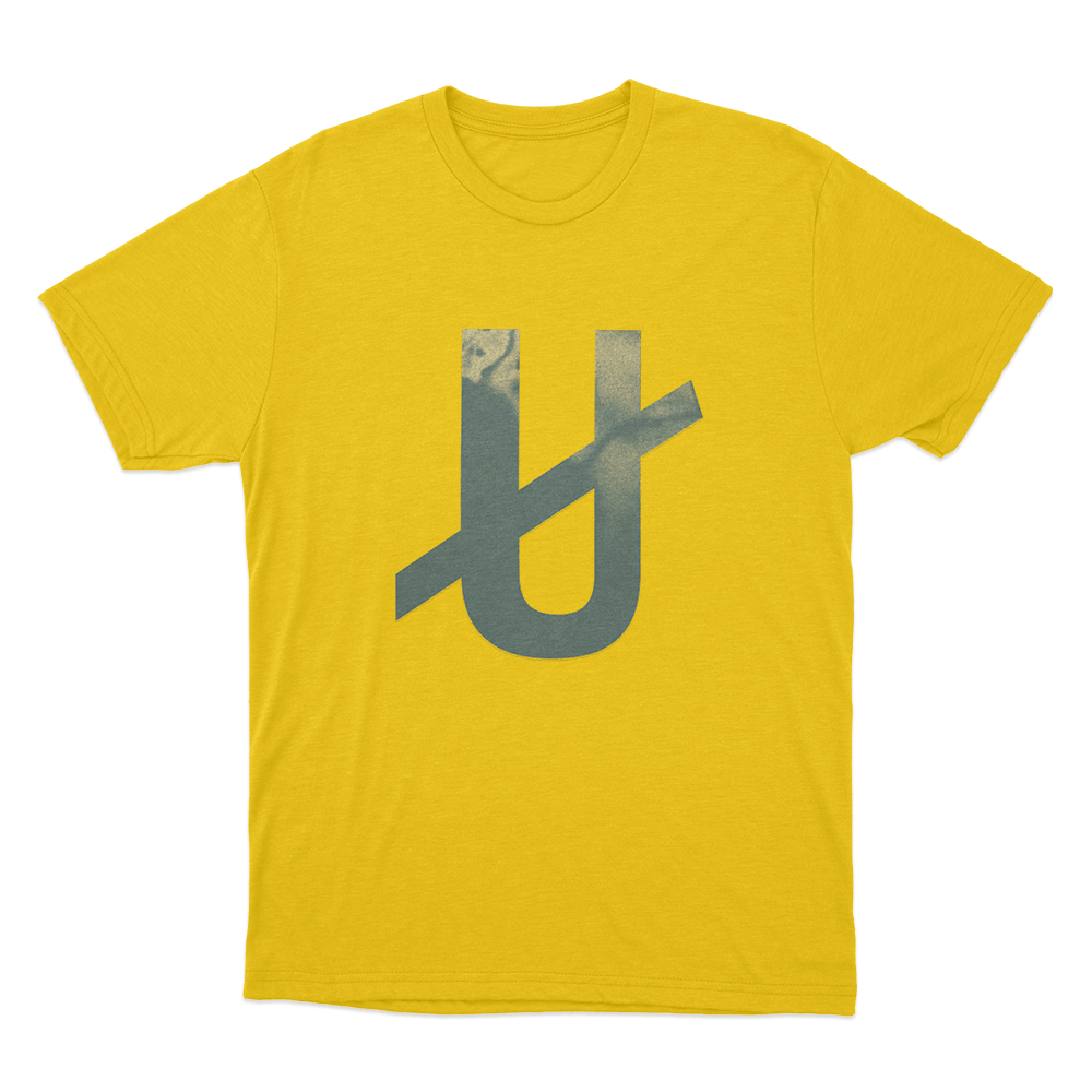 Underoath U Logo Unisex T Shirt Yellow Underoath U Logo Unisex T Shirt Yellow